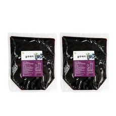 오붐 블루베리 필링잼 2kg 2개세트, 2개