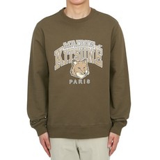 [메종키츠네] 캠퍼스 폭스 남성 맨투맨 LM00305KM0001 P360