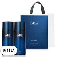 AHC 온리포맨 스킨케어 2종 + 쇼핑백 세트, 11세트