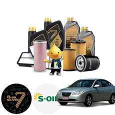 아반떼HD(06~10) 1.6 D 디젤 세븐골드 5W30 5W40 세븐파오 5W30 OW40 BEX 합성엔진오일 5통+a2130+o153 ONL-015 cs01028, 벡스 5W30(직수입롱라이프) 필터 코팅제 포함
