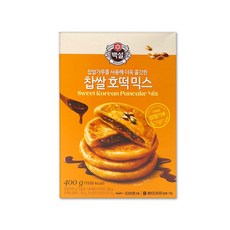 백설 찹쌀호떡믹스, 400g, 20개