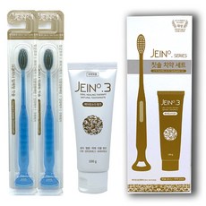 JEIN 혀클리너 일체형칫솔2개+치약/기능성/연예인칫솔