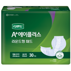 디펜드 에이플러스 라운드형 속기저귀 30매 1팩, FREE(onesize), 3개