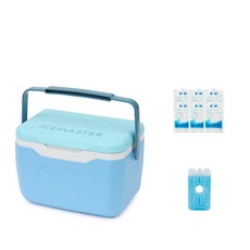 미니멀 캠핑 차박 아이스박스 5.5L 간이 미니 소형 보냉박스, 5.5L 블루 (얼음팩 증정)