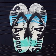 Beach Flip Flops Men's Shoes New Style Slippers Summer Outdoor Anti-Slip Trendy Unique Wear