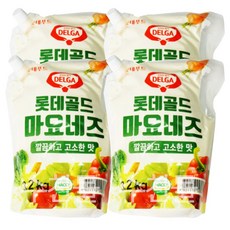 델가 골드 마요네즈, 3.2kg, 4개