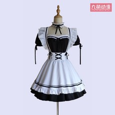 메이드복 코스프레의상 여자친구 선물 코스튬 하녀복 빅사이즈