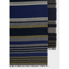 Paul Smith Wool-Blend Stripe Scarf M2A-150C-L627-47-0 Navy