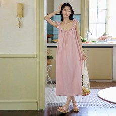냉감원피스 파자마 이지웨어 편한 쿨 찰랑 냉장고