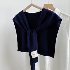 사계절 데일리 레이어드 어깨숄 니트 가디건 머플러