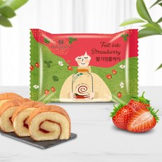 [밀러가또] 딸기쨈 쏘옥 롤케익 6입 / 빵순이의 선택 /가또리쉬