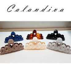 [Calandiva] 예쁜 회오리 6종 올림머리 집게핀