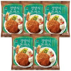 CJ 경양식돈까스 340g x 5, 5개