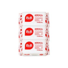 비앤비 세탁비누 카모마일 200g x3개 유아 아기 빨래, 3개