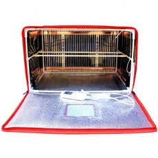 누룩 발효기 막걸리 반죽 베이킹 박스 가정용 업소용, 온도 조절 빨간색 대형 42x35x32cm