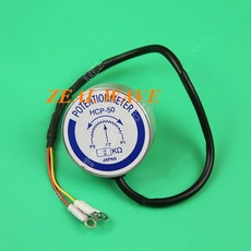 전위차계 HCP-50 2KΩ 5KΩ 전위차계 전기 눈 각도 변위 360 도 회전, 1개