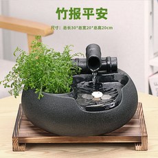 미니분수대 인공폭포 실내분수대 가습기, #1