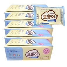 보솜이 베이비케어 도톰한 휴대용 아기물티슈 10매입 x 50팩(5BOX), 100매입, 5개