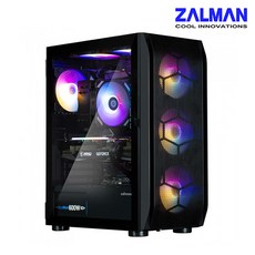 부피가 큰 상품은 개별 택배비 적용으로인한 2개이상 구매시 착불로 발송됩니다.잘만 N7 PLUS 미들타워 PC케이스 (Black)