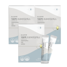 유산균마루 100억 프로바이오틱스, 60g, 3개