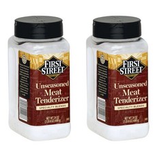 First Street 퍼스트스트리트 Unseasoned Meat Tenderizer 양념안한 고기 연육제 680g 2개