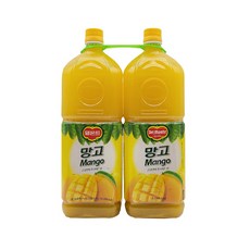 [농협하나로마트] 롯데칠성 델몬트망고1.8L*2본(식), 2개, 1.8L