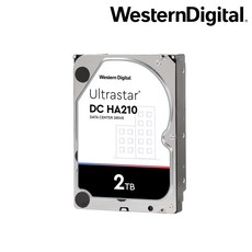 WD 울트라스타 HDD, DC HA210, 2TB - wd울트라스타