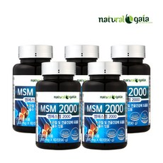 MSM 2000 관절건강에 도움 엠에스엠, 5개, 60정