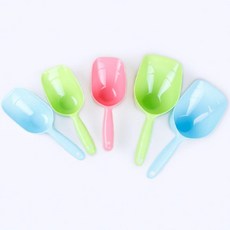 댕댕이 냥이 반려동물 플라스틱 사료삽 사료스푼 15개 간식급여 건강관리 쿠키 식기 스쿱