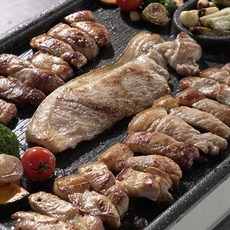 총2.4kg I 단한번도얼리지않은 냉장 안심밥상 제주흑돼지 구이살 300g 4+4 외, 01[냉장]제주흑돼지 구이살 8팩2.4kg