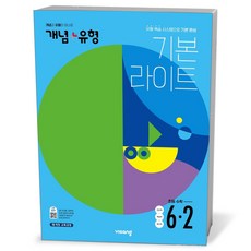 개념+유형 라이트 초등 수학 6-2 (22년), 초등6학년