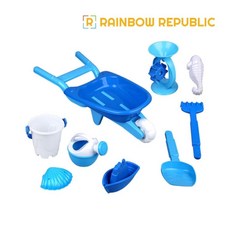 umarket_유마켓몰_레인보우 리퍼블릭 수레 모래놀이(블루) 어린이장난감 샌드놀이 아이모래놀이 샌드장난감 모래놀이장난감 어린이용모래놀이 수레모래놀이 모래놀이 어린이모래놀이 모래장, 별도의옵션이없습니다, 별도의옵션이없습니다