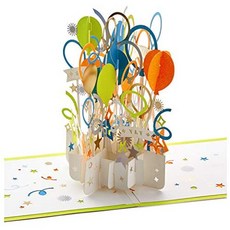 고퀄리티 3D 입체 팝업카드 옵션 택1 Hallmark Signature Paper Wonder Pop Up Fathers Day Congratulations or Birthday Card Celebrate, 본문참고, 옵션 1 Color = Pop Up, Celebrate