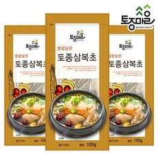 [토종마을] 삼계탕재료 - 국산 토종삼복초 100g X 3개