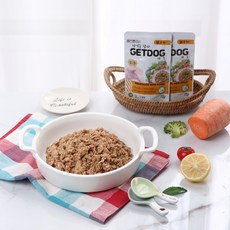 듀먼 강아지 종합 8종 버라이어티 화식 용기형 (냉동) 닭고기+연어+소고기+오리+채소+빌베리+토마토+초록입홍합 100g 18팩 상품 이미지