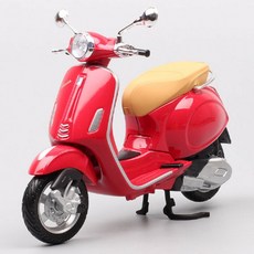 마이스토 베스파 프리마베라 150 1:12 모형 오토바이/Maisto 1:12 Vespa Primavera 150 Motorcycle Bike Diecast Model Red
