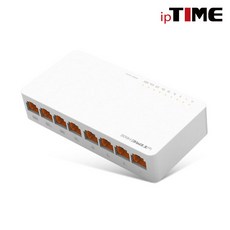 iptime 100Mbps 스위치 허브 5포트/8포트 모음, h608(8포트), 1개