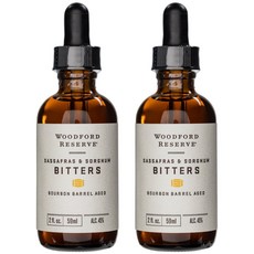 Woodford Reserve Bitters 우드포드 리저브 켄터키 소어검 사사프라스 비터스 59ml 2팩, 2개