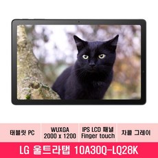 LG전자 울트라 탭 10.4 Wi-Fi 안드로이드 스냅드래곤680 FHD G패드 인강용 펜 필기 가성비 태블릿 PC 추천 EU