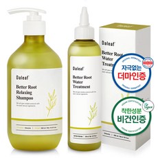 달리프 릴렉싱 탈모 완화 샴푸 + 워터트리트먼트, 1세트