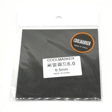 (에버쿨 COOLMARKER 써멀패드6.0 (0.5mm) 써멀패드/에버쿨, 1개