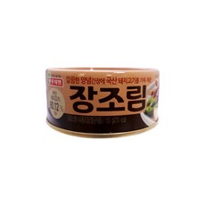 롯데 장조림 135g x 6캔, 단품