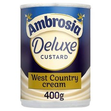 Ambrosia Deluxe West Country Cream 엠브로시아 디럭스 웨스트 컨트리 크림 커스타드 캔 400g 2개