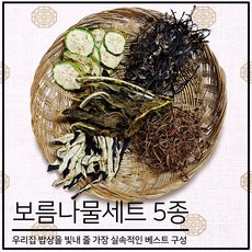 하늘농가 보름나물세트 국산 건나물 5종세트