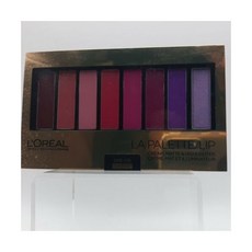 로레알 파리 라 팔레트 립 플럼 2 크림 매트 하이라이터 밀봉, 1개