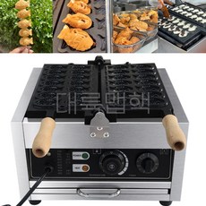 미니붕어빵기계 전기식 14구 잉어빵 제조기 카페 디저트 업소용 220V 1500W, 14구 붕어빵기계 (220V 한국식 코드)