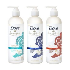 Dove 도브 엠플리파이 텍스처 샴푸 린스 리브인 컨디셔너 340ml 3개, 1개, 1225g