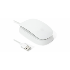 Ascrono Apple Magic Mouse 2와 호환되는 충전 스테이션 흰색 완벽한