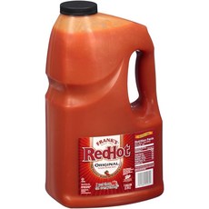 Franks RedHot Original Buffalo Wing Sauce 프랭크스 레드핫 오리지널 버팔로 윙 소스 대용량 3.78L 1통, 1개, 3.78g