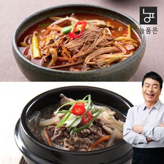 늘품은 육개장2팩+버섯뚝배기불고기2팩 (김하진이 감수한 탕), 김하진 육개장2팩+버섯뚝배기불고기2팩